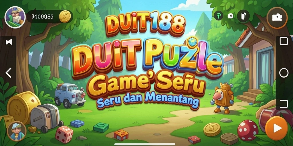 Tampilan gameplay DUIT188 yang penuh warna dan menantang.