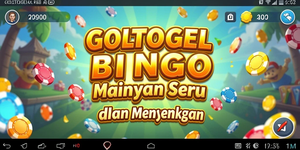 Screenshot utama GOLTOGEL menampilkan permainan Bingo penuh aksi.