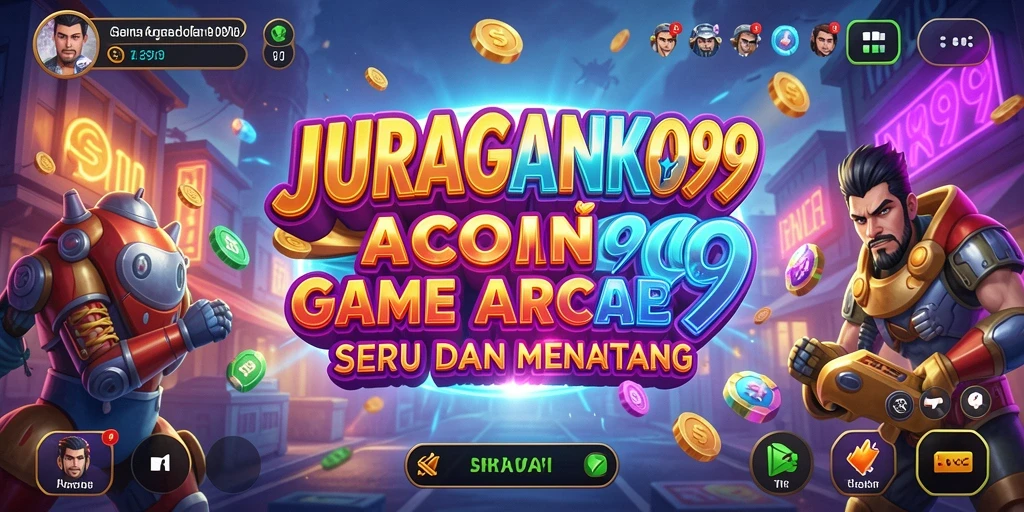 Screenshot JURAGANKOIN99 menampilkan gameplay Arcade yang menarik.