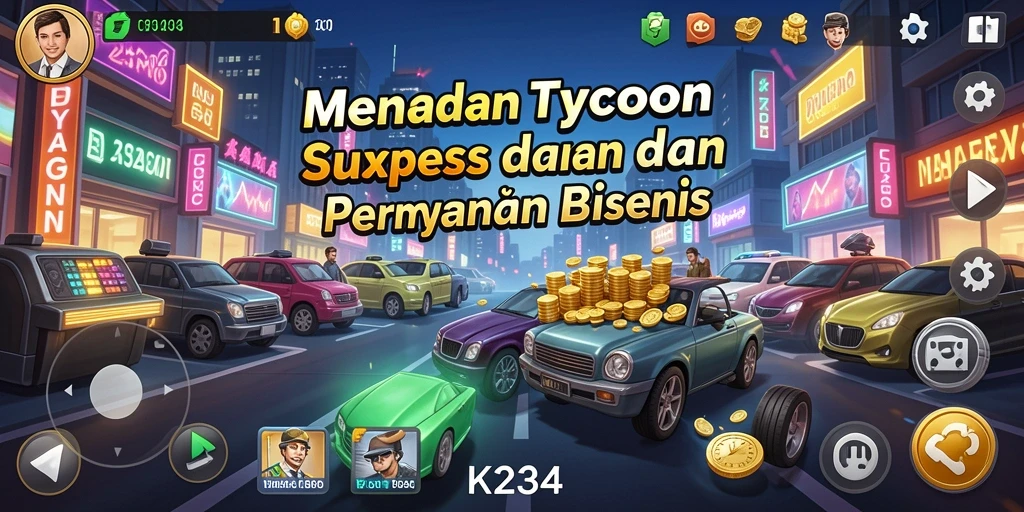 Tampilan gameplay K234 yang menarik dan menantang.