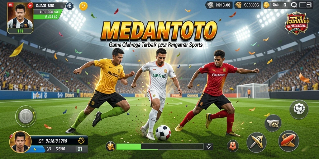 Tampilan gameplay seru di MEDANTOTO dengan variasi olahraga.