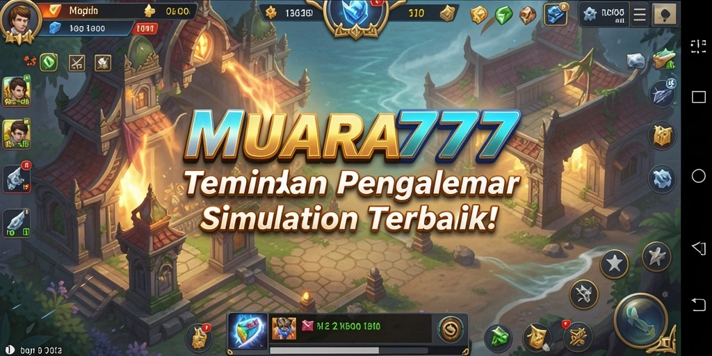 Screenshot gameplay MUARA777 yang menunjukkan visual simulation yang kaya.