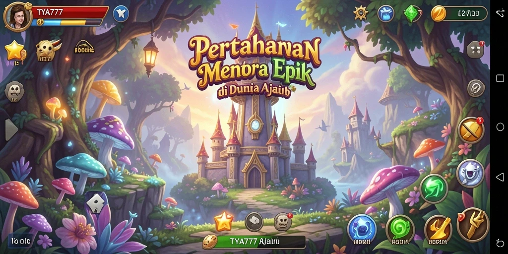 Gameplay menarik dalam TYA777 Tower Defense yang strategis dan penuh aksi.