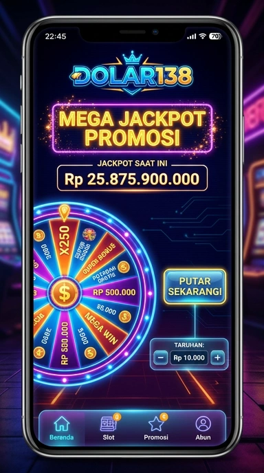 Tampilan utama aplikasi dol138 yang menarik.